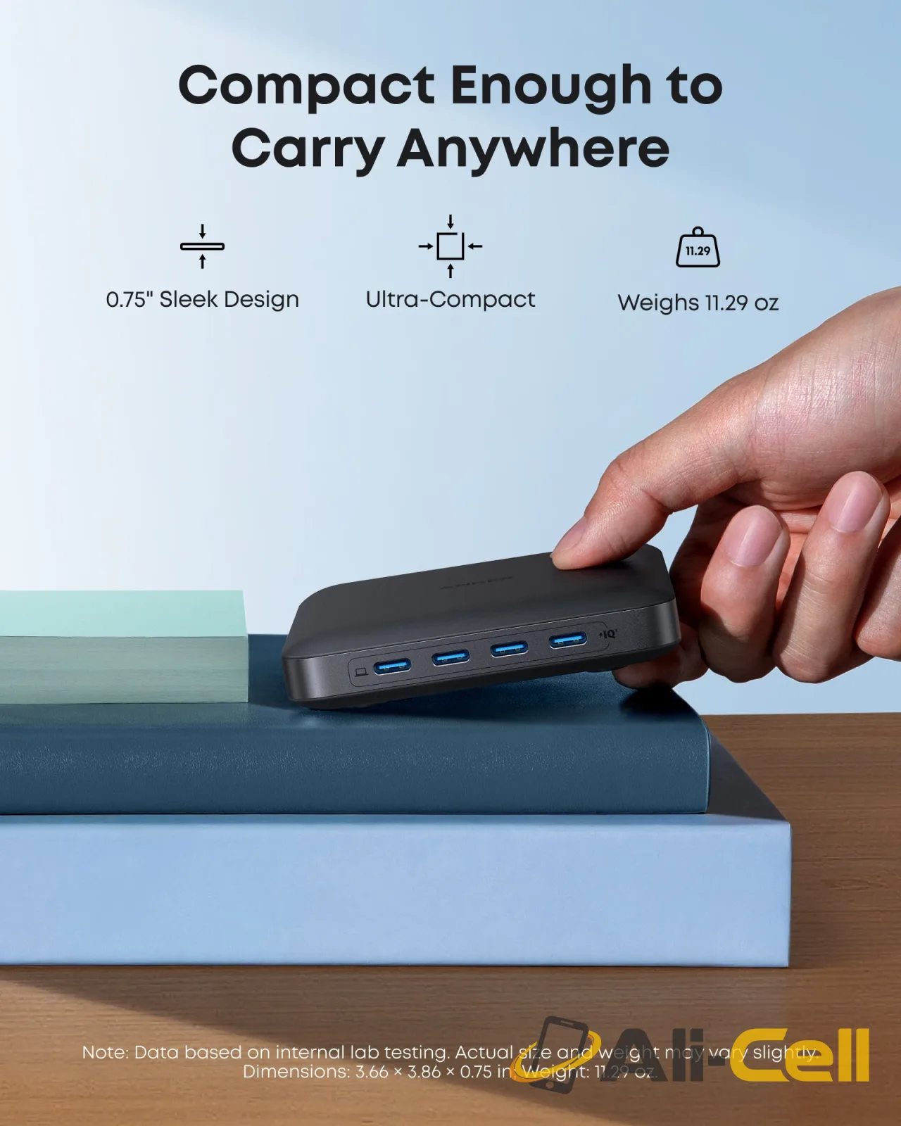 Anker Nano Charger (130W, 6 Ports) (Black) — 4