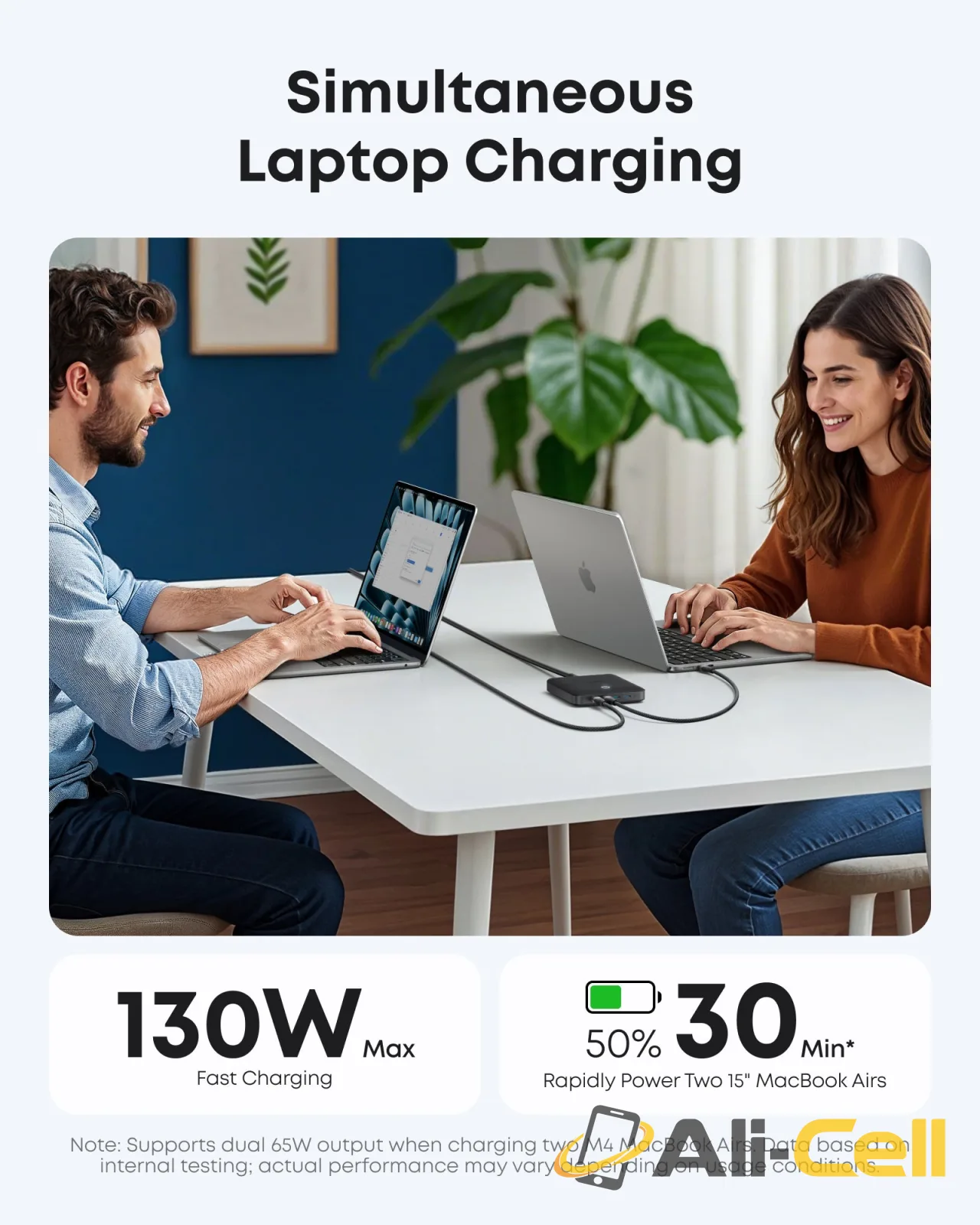 Anker Nano Charger (130W, 6 Ports) (Black) — 6