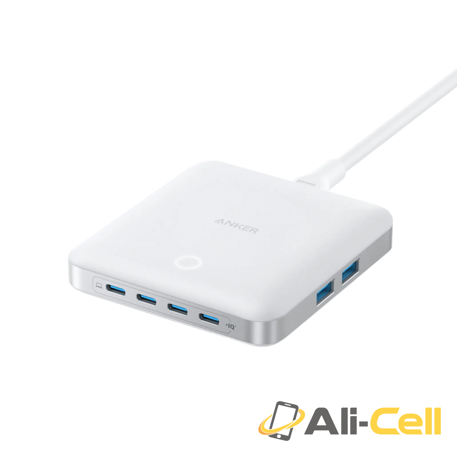 Anker Nano Charger (130W, 6 Ports) (White)