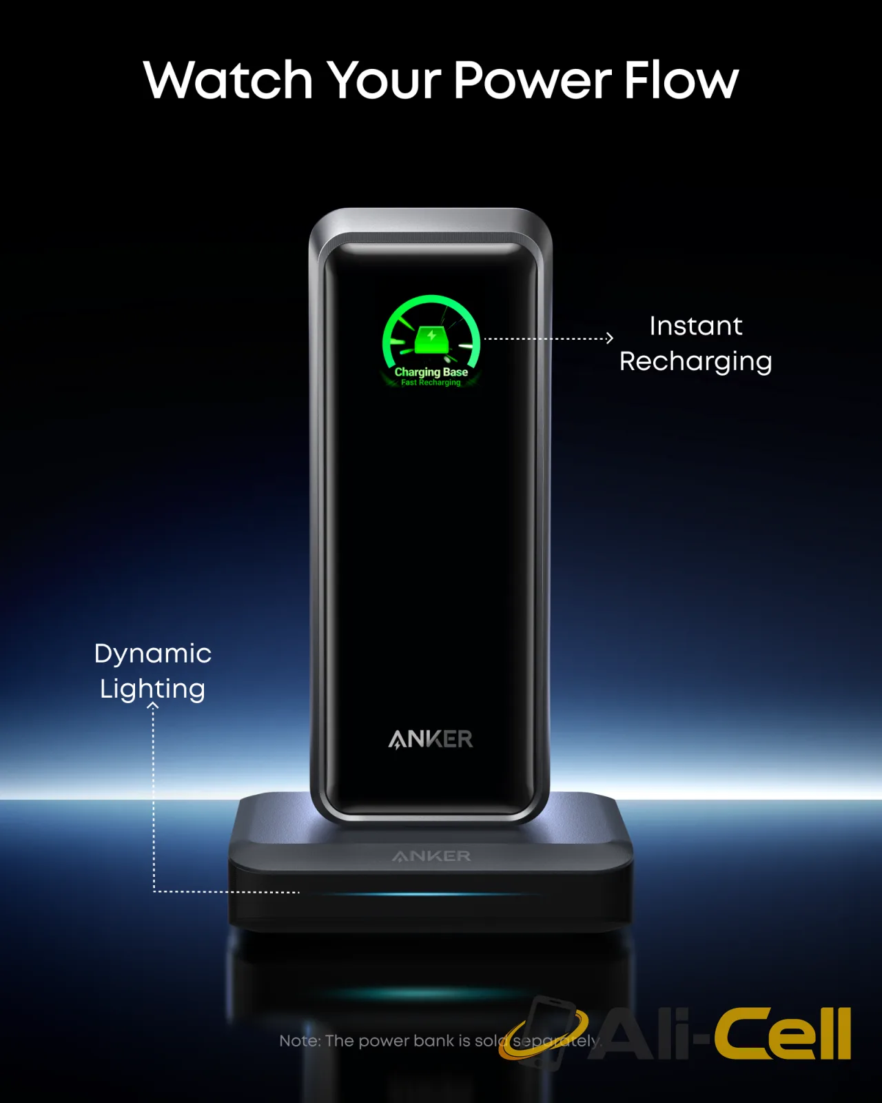 Anker Prime Charging Base (150W, 3 Ports) — 3