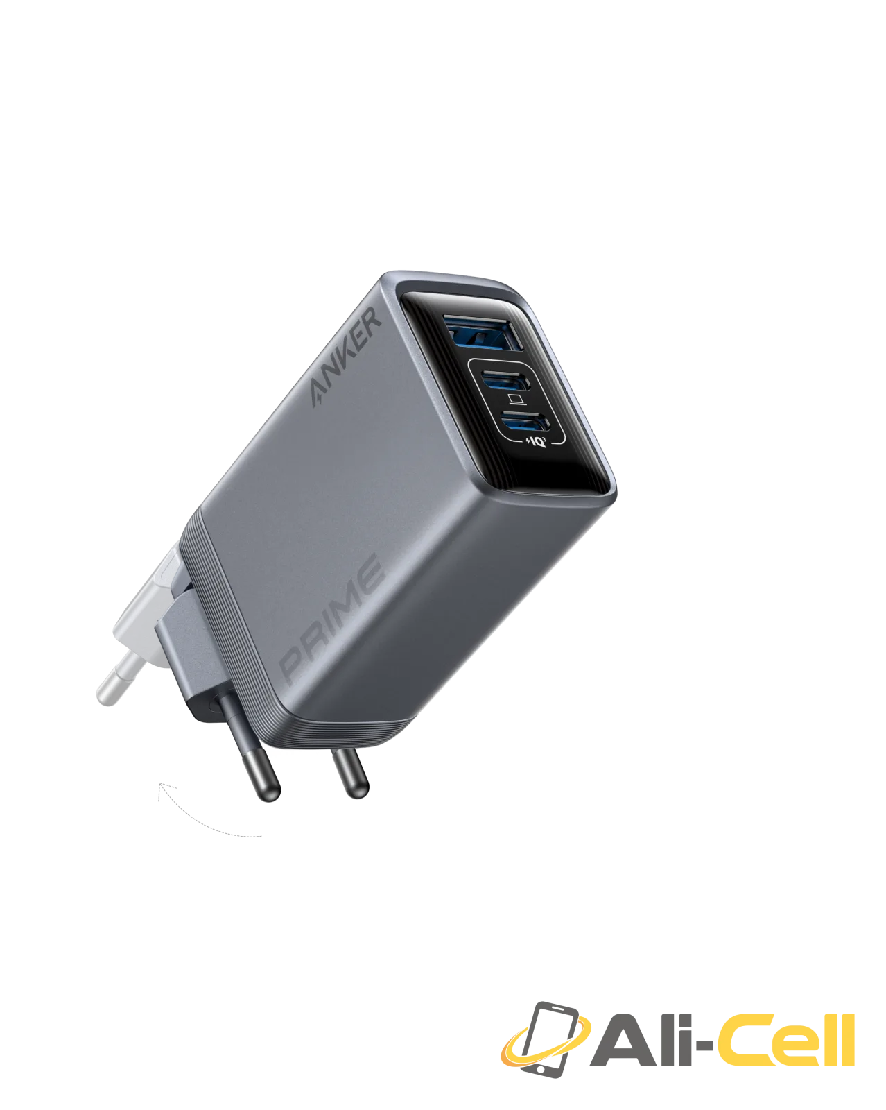 Anker Prime Charger (100W, 3 Ports, GaN) and Anker Prime USB-C to USB-C Cable (240W, Upcycled-Braided) — 2