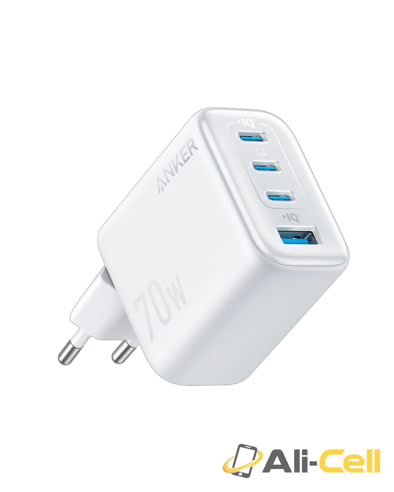 Anker Zolo Charger (70W, 4-Port, PD 3.0) (Black) — 8