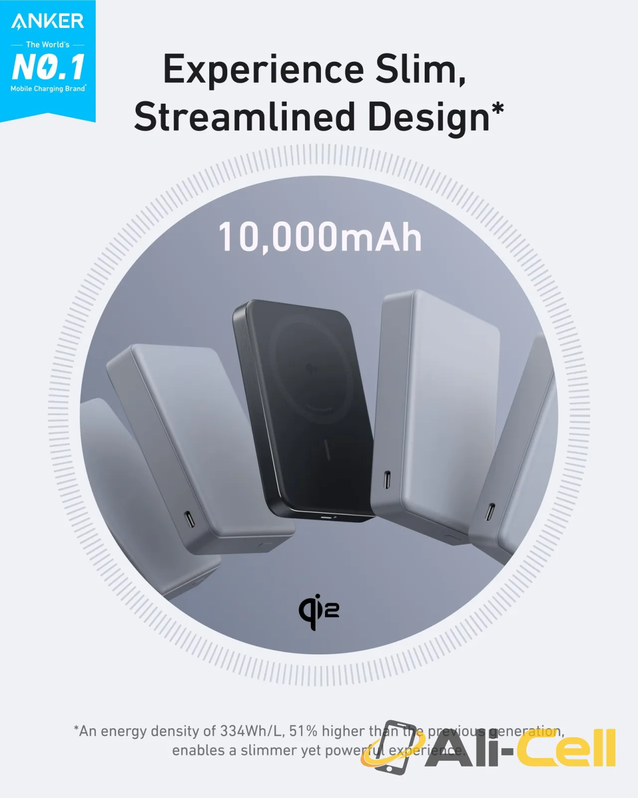 Anker MagGo Power Bank (10K, Slim) and Anker USB-C to USB-C Cable (240W, Upcycled-Braided) — 3