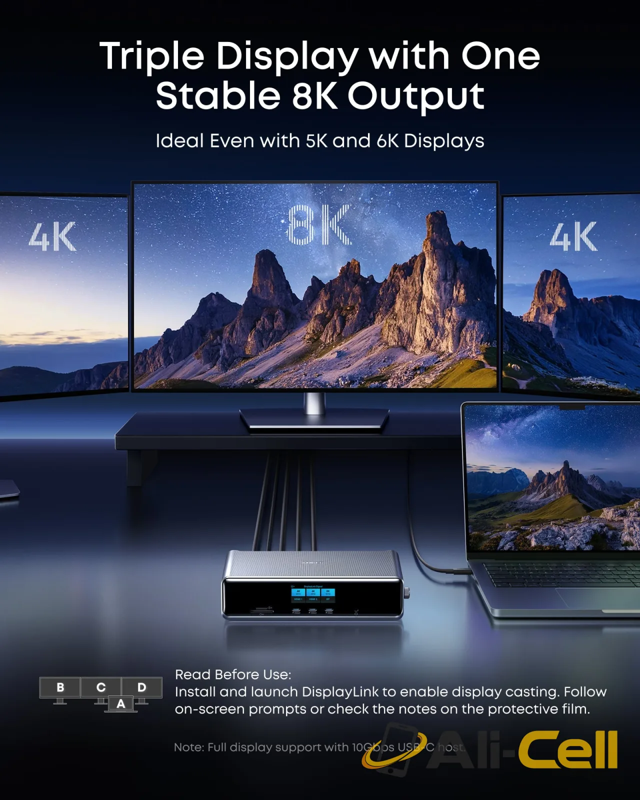 Anker Prime Docking Station with Anker Prime USB-C to USB-C Cable — 4