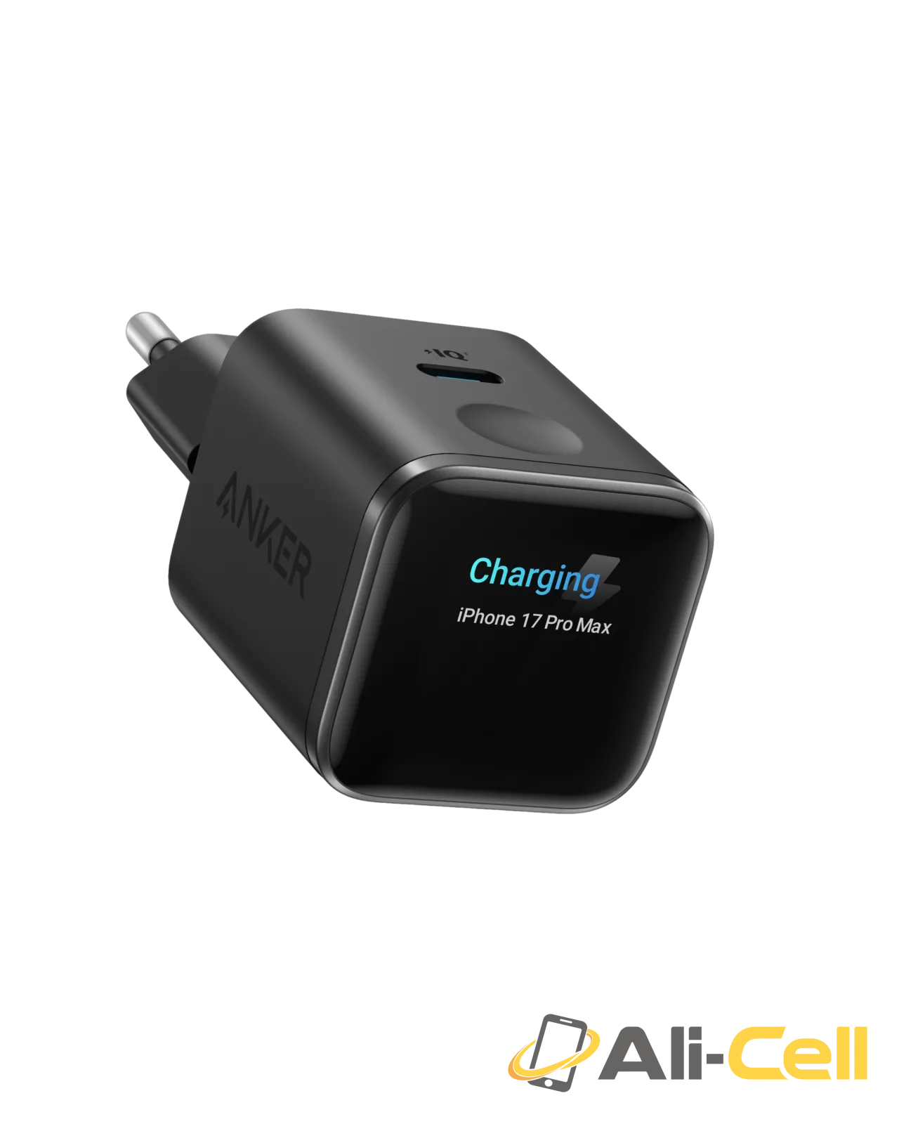 Anker Nano 45W Smart Display Charger (Black Stone | 1-Pack)