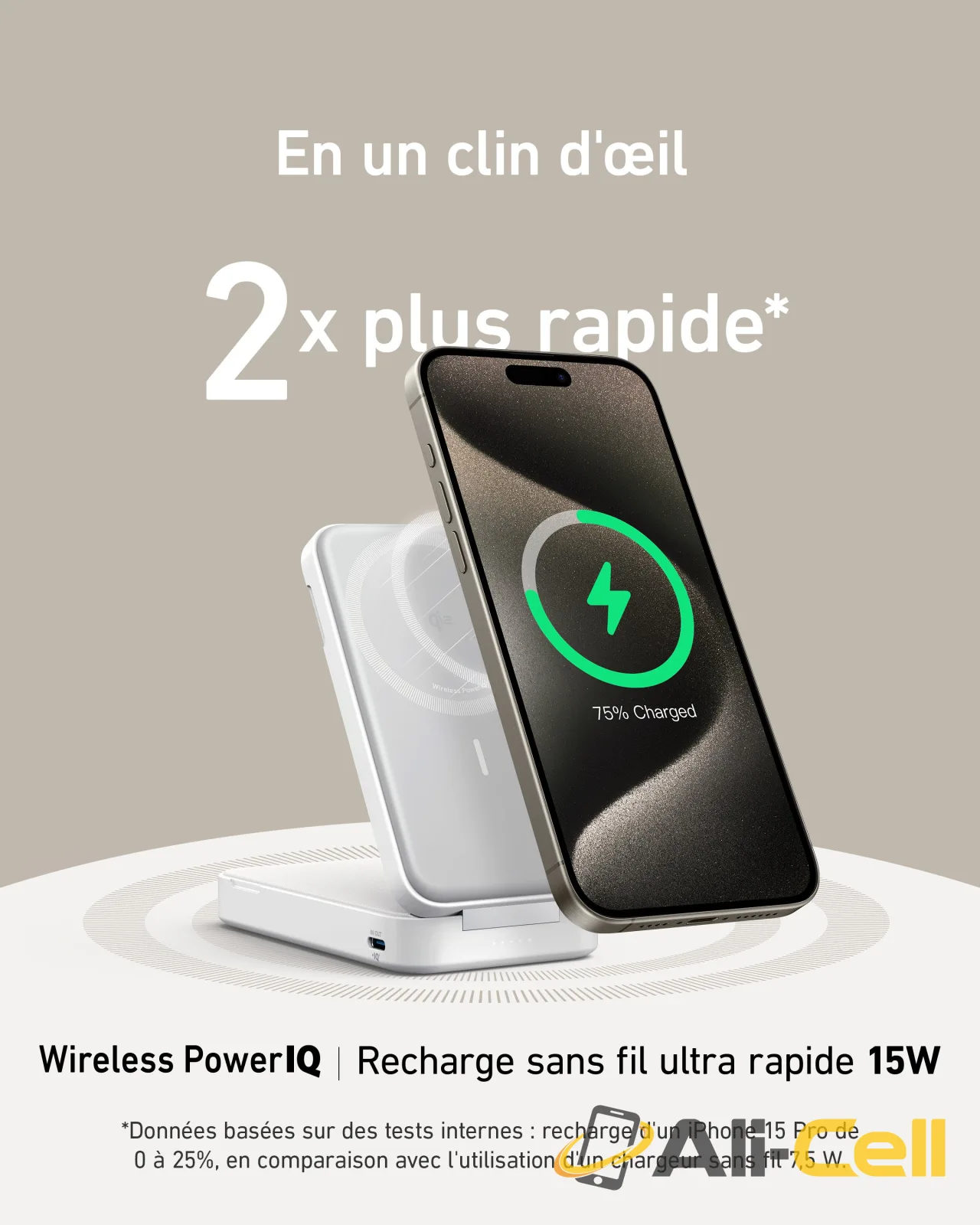Anker PowerBank MagGo (6,6K) (White) — 2