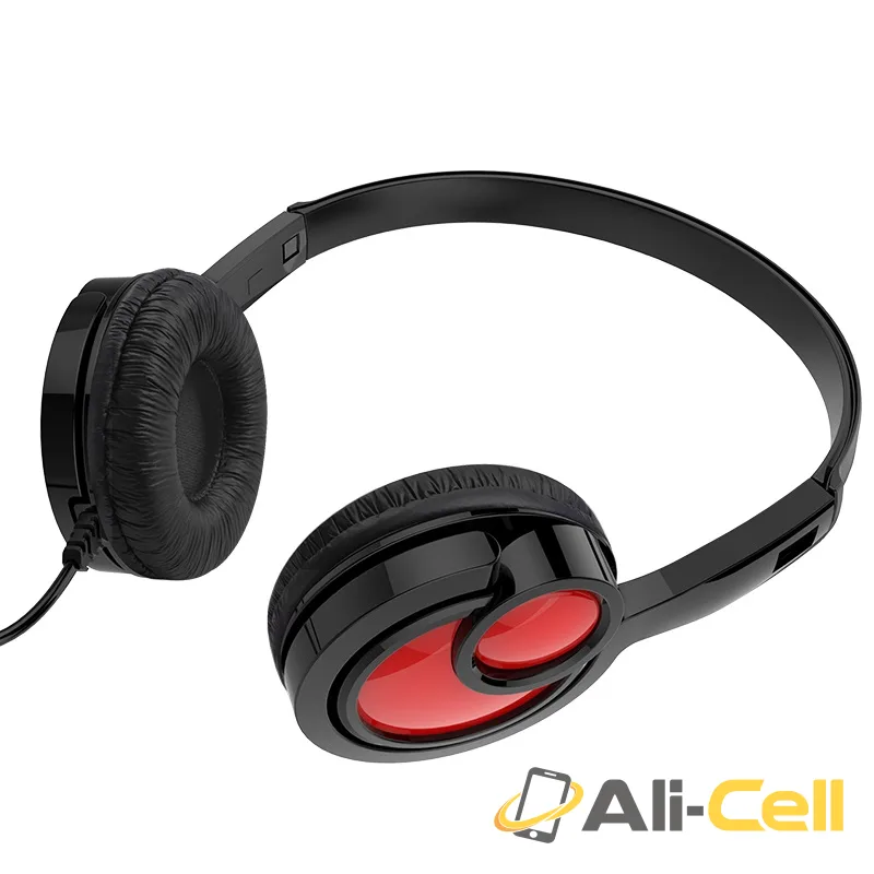 Wired headphones “W17 Delightful” with mic adjustable head beam — 2