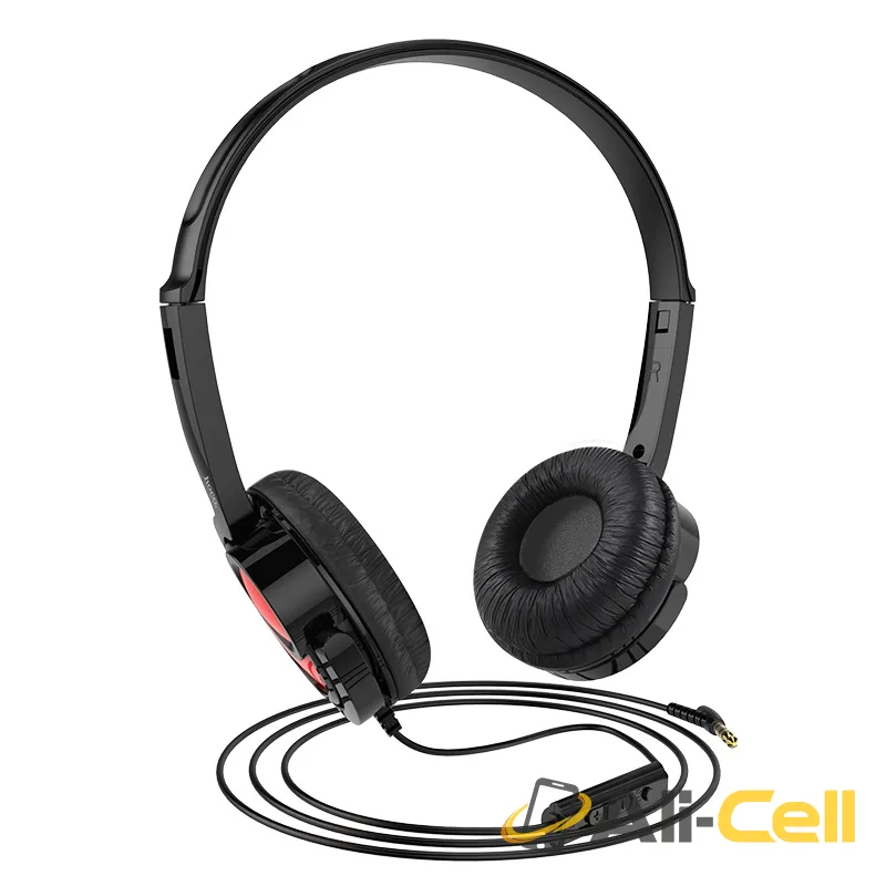 Wired headphones “W17 Delightful” with mic adjustable head beam — 3