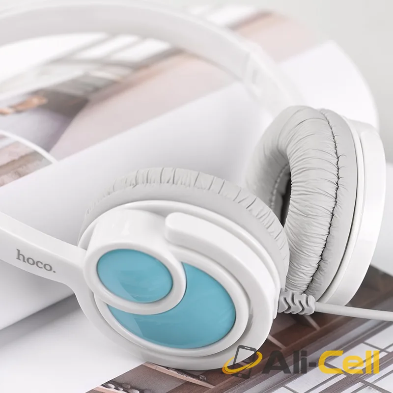 Wired headphones “W17 Delightful” with mic adjustable head beam — 5