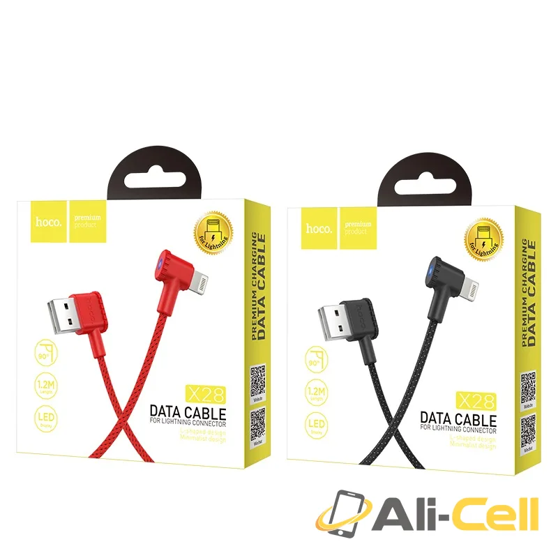 Cable USB to Lightning «X28 Premium» charging data sync (1.2m) — 7
