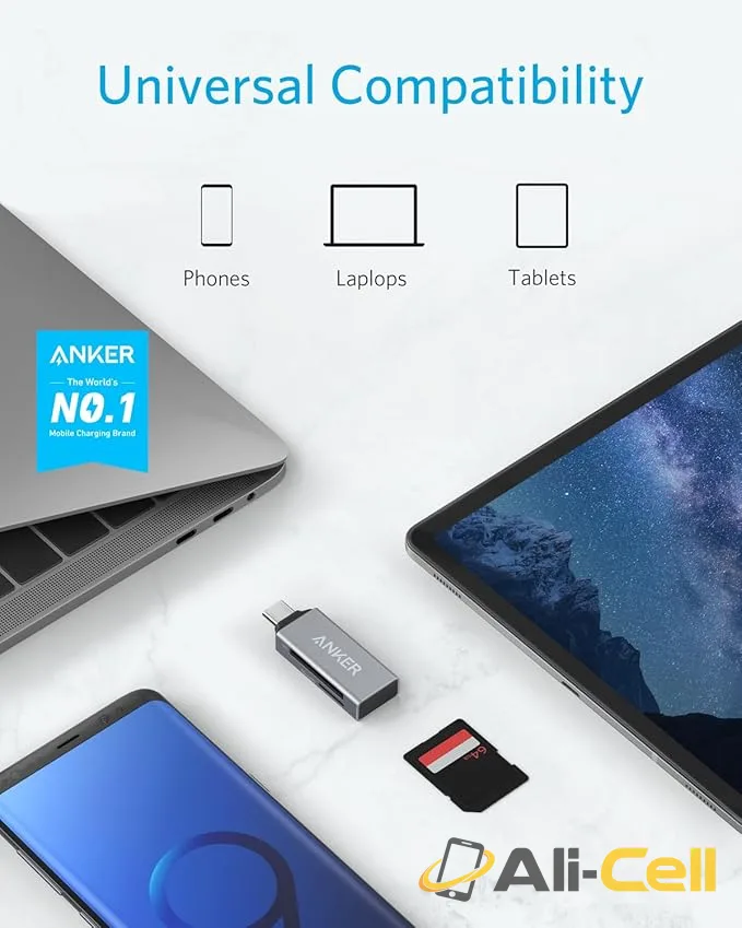 Anker Lecteur de Carte USB-C (2-en-1, SD/MicroSD) — 2
