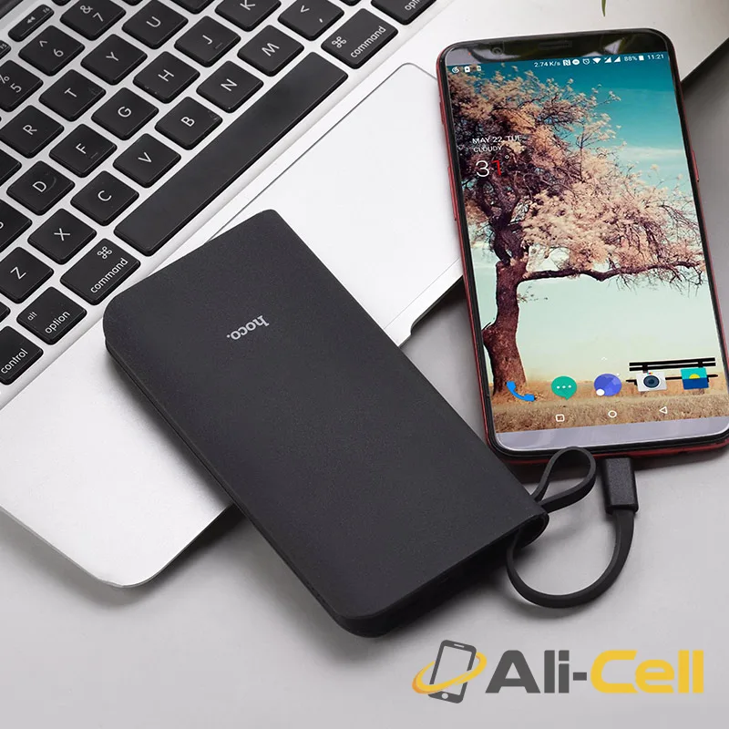 Power bank “J25B New power” 10000mAh single USB built-in Type-C cable — 6