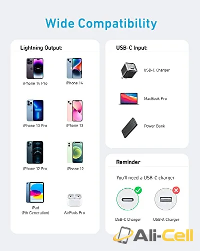 Anker 310 USB-C to Lightning Cable (180 cm) — 2