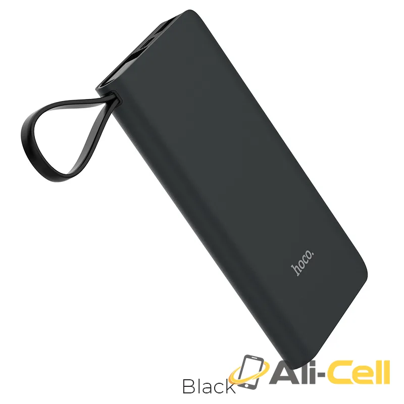 Power bank “J25 New power” 10000mAh single USB built-in Lightning cable