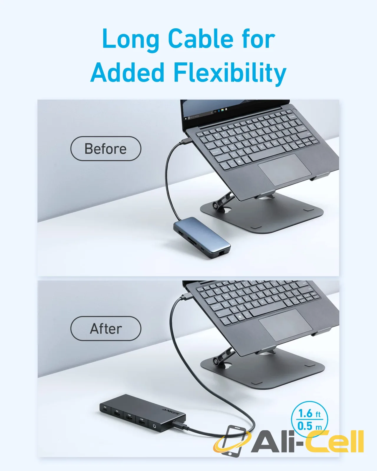 Anker 364 USB C Hub (10-in-1, Dual 4K HDMI, Black) — 3