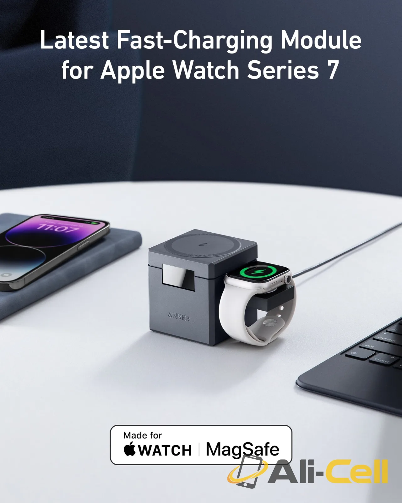 Anker 3-in-1 Charging MagSafe Cube (for iPhone, Airpods and Apple Watch) — 3