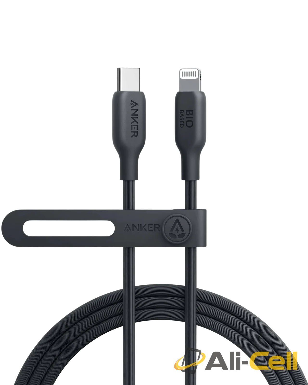 Anker 541 USB-C to Lightning Cable (Bio-Based) (182 cm / Phantom Black)