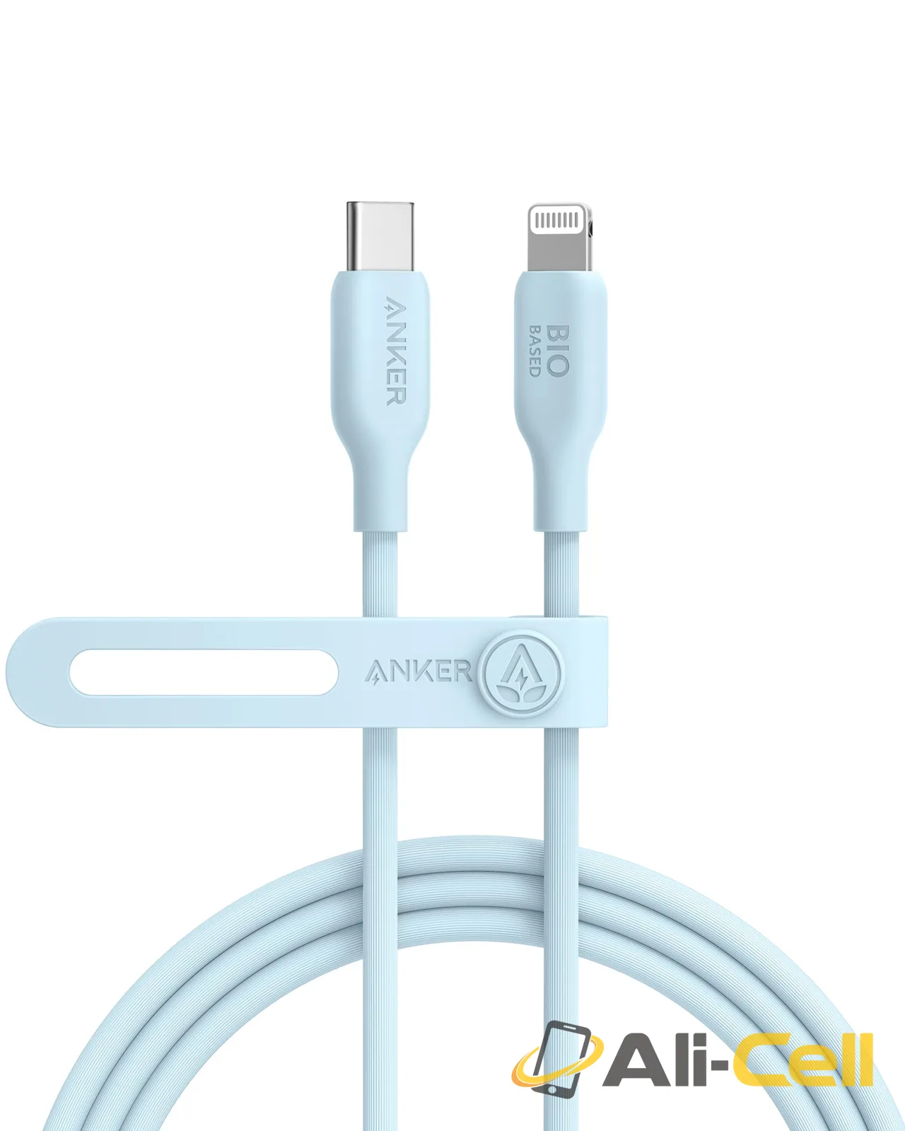 Anker 541 USB-C to Lightning Cable (Bio-Based) (182 cm / Misty Blue)