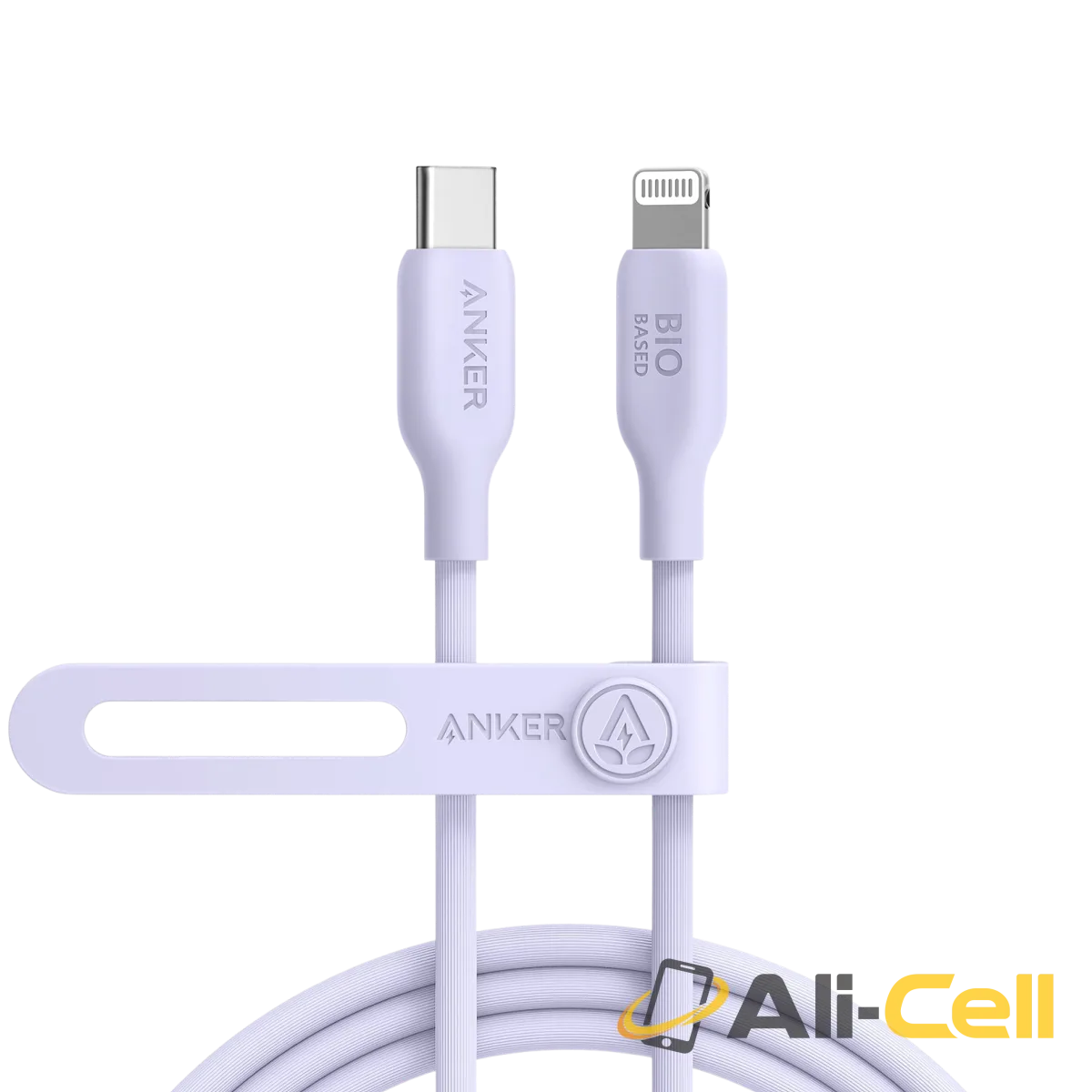 Anker 541 USB-C to Lightning Cable (Bio-Based) (182 cm / Misty Blue) — 3