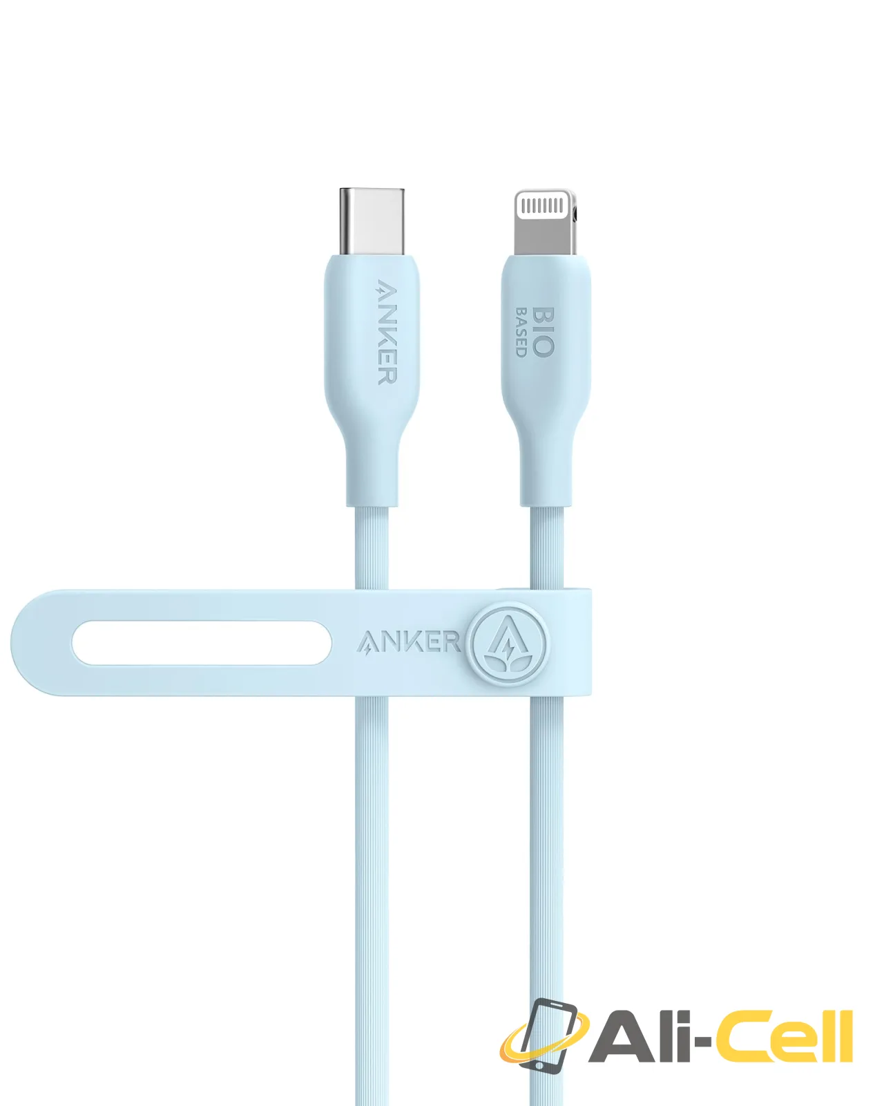 Anker 541 USB-C to Lightning Cable (Bio-Based) (91 cm / Misty Blue)