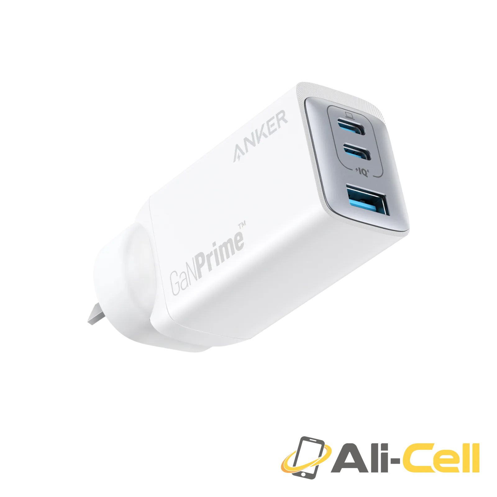 Anker 735 Charger (65W, 3 Ports, GaN) (White)