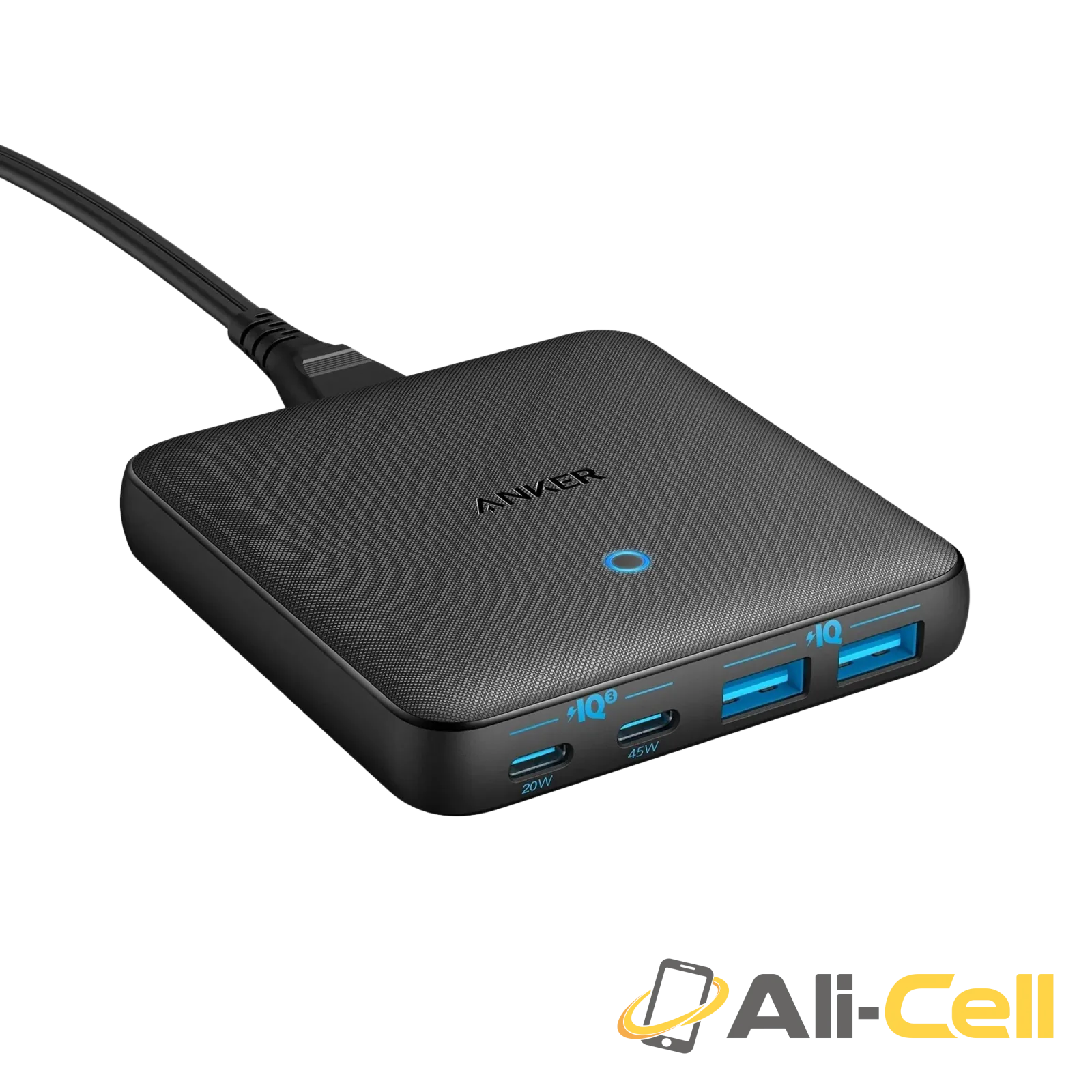 Anker 543 USB C Slim Charger (65W, 4-Port)