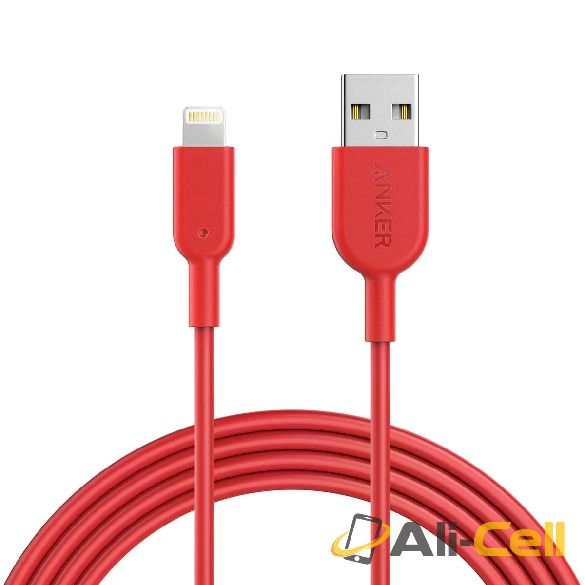 Anker 321 USB-A to Lightning Cable (Red / 182 cm)