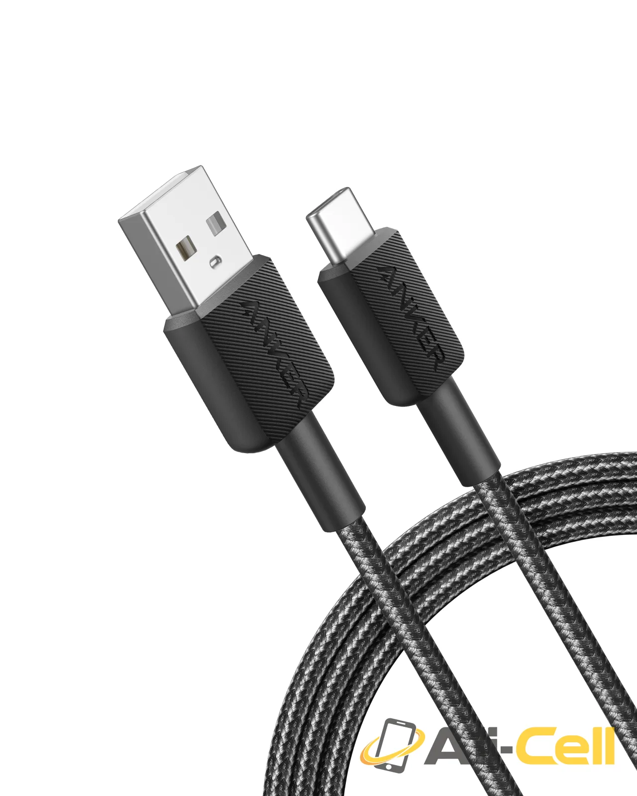 Anker 322 USB-A to USB-C Cable (182 cm / White) — 4