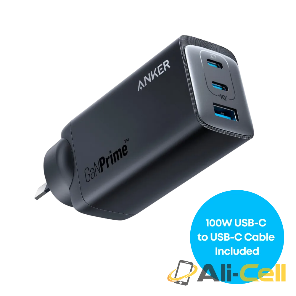 Anker 737 Prime Charger (120W, 3 Ports, GaN)