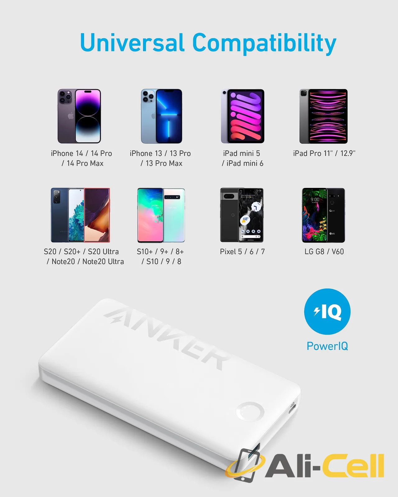 Anker 323 USB-C Power Bank (PowerCore PIQ) (Pink) — 6