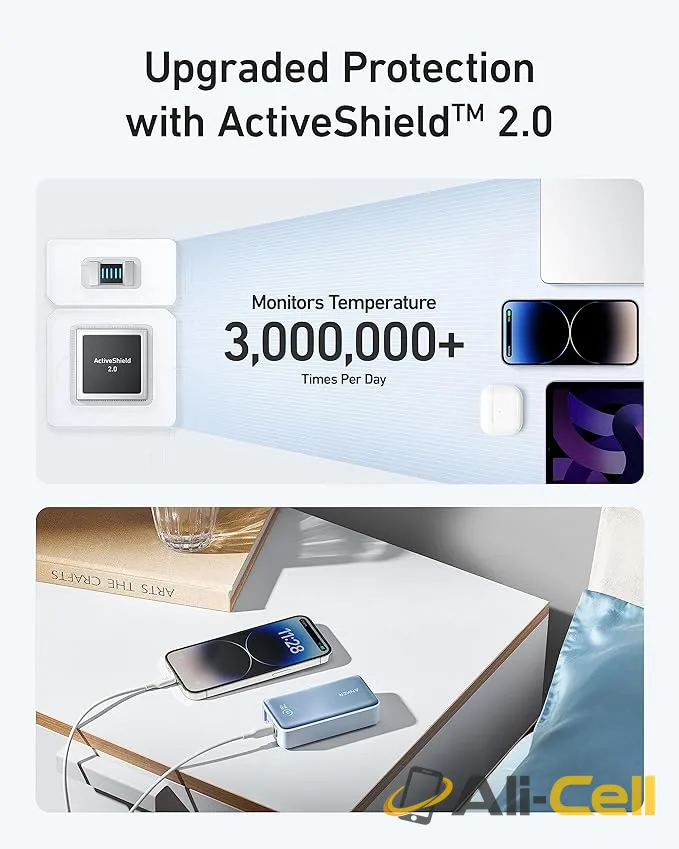 Anker 533 Power Bank(PowerCore 30W） (Blue) — 8