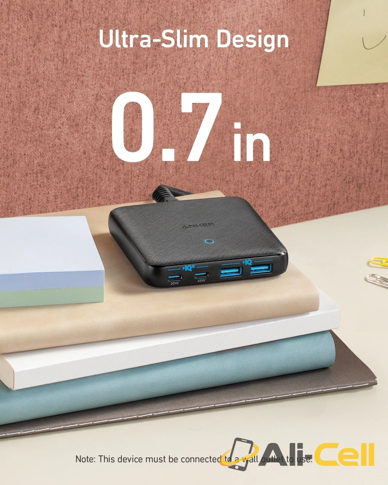 2 x Anker 543 Charger (65W II) — 2