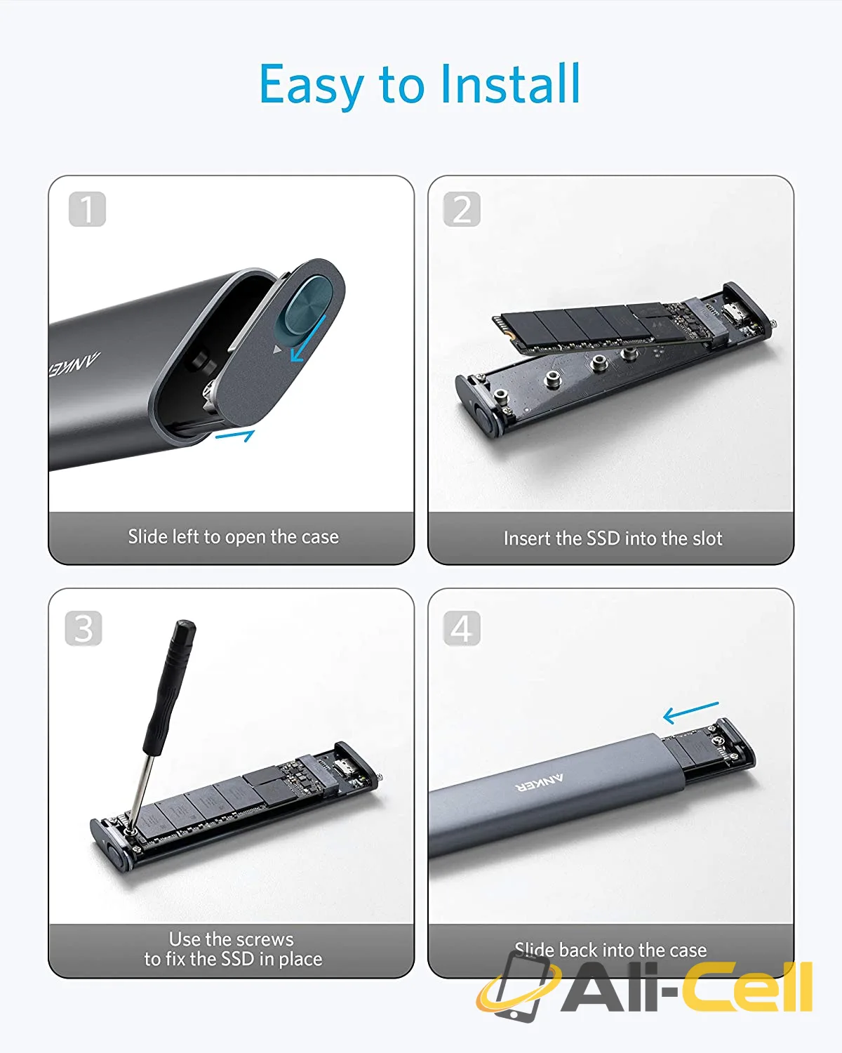 Anker PowerExpand M.2 SSD Enclosure — 5