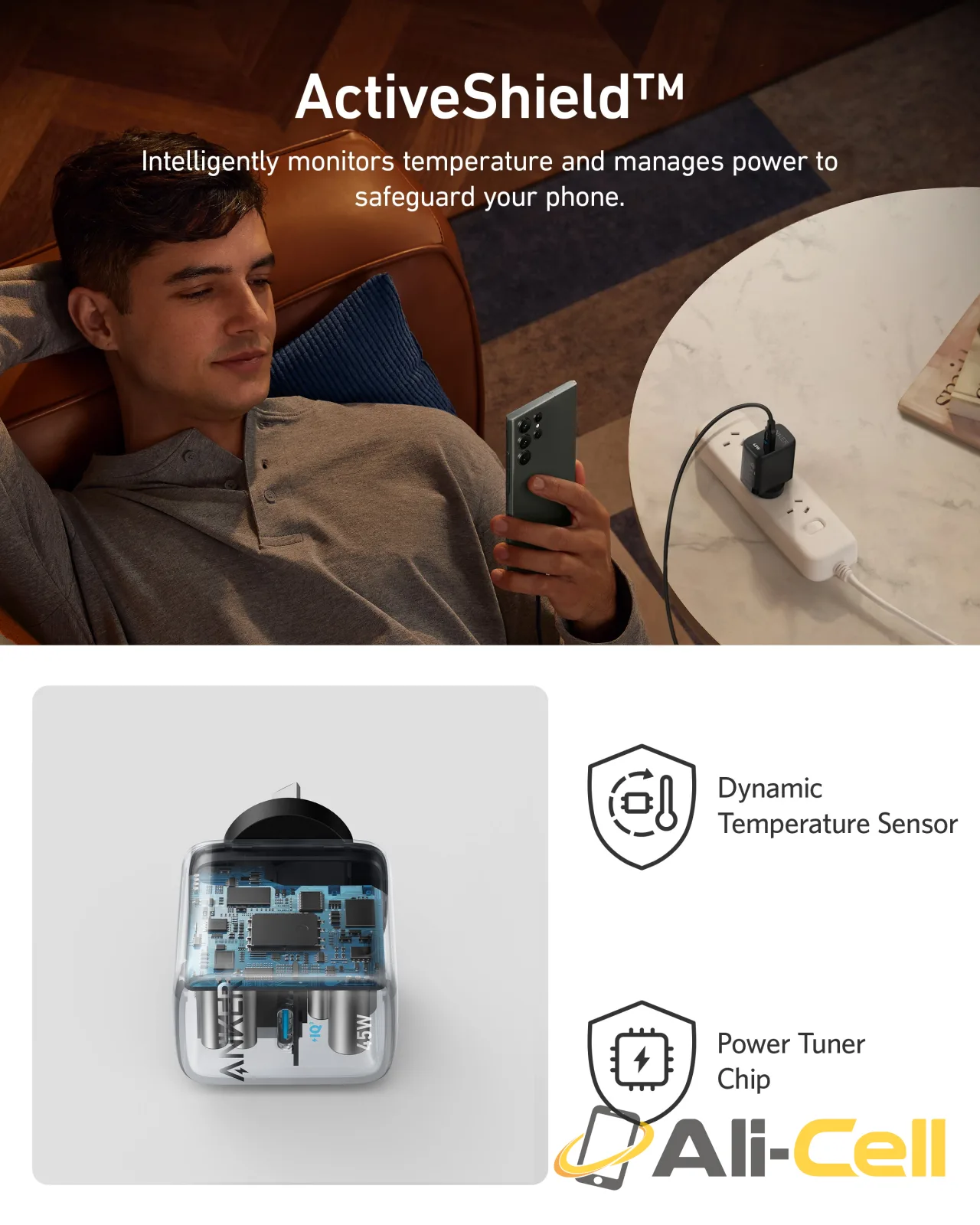 Anker 313 Ace 2 45W Wall Charger — 3