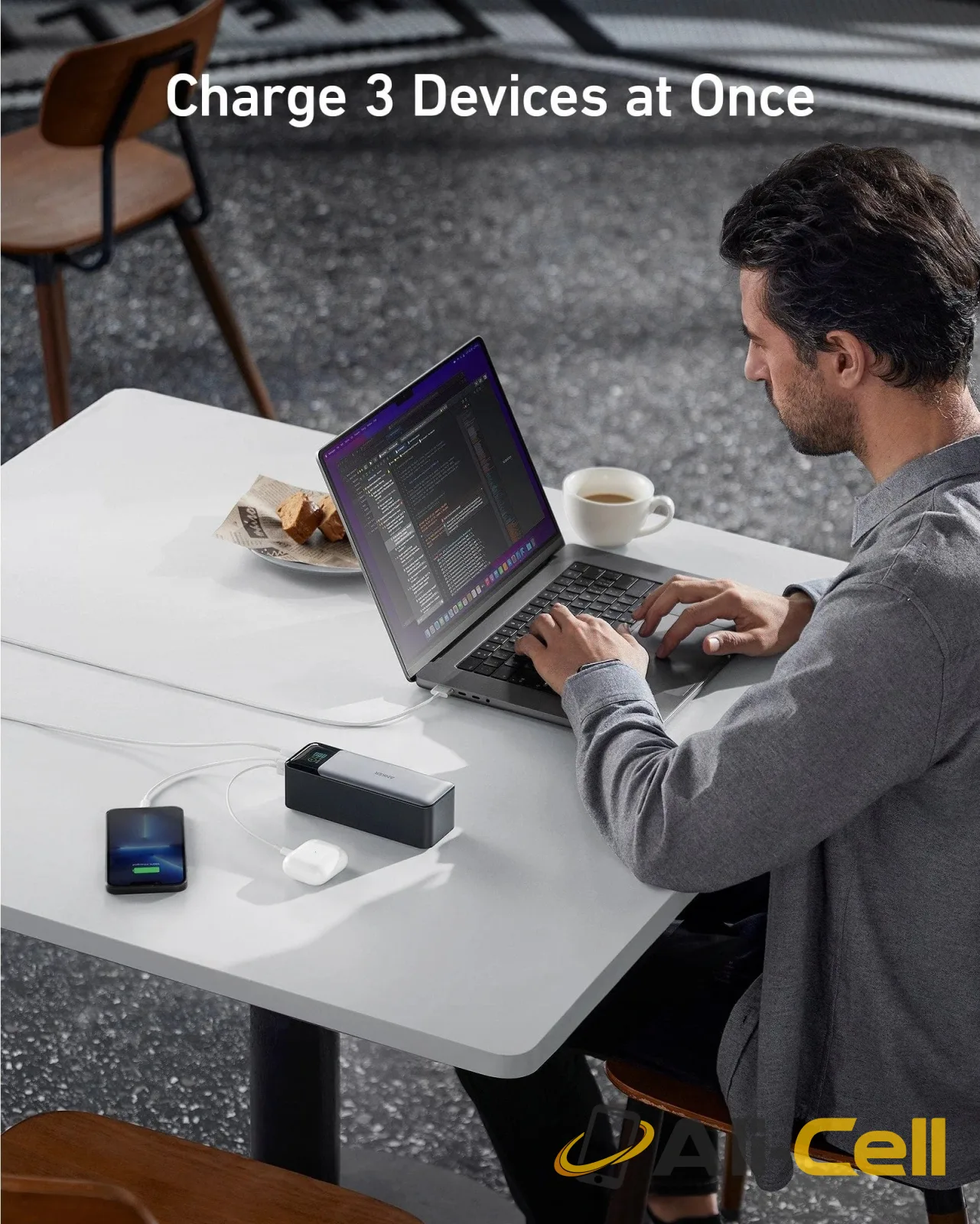 Anker 737 Power Bank (PowerCore 24K) and Anker Prime Charger (100W, 3 Ports, GaN) — 5