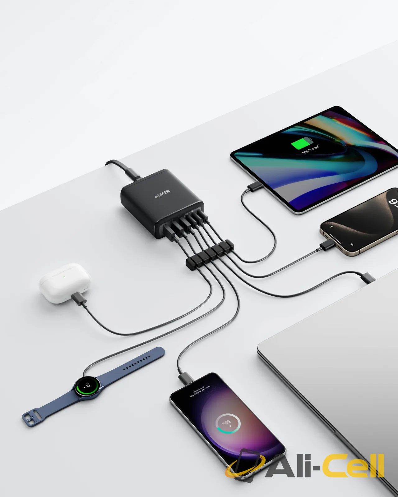 Anker Desktop Charger (112W, 6 Ports) — 3