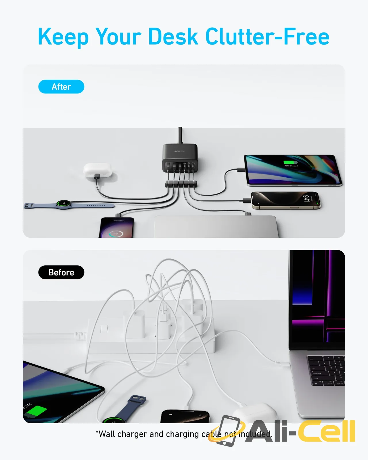 Anker Desktop Charger (112W, 6 Ports) — 4
