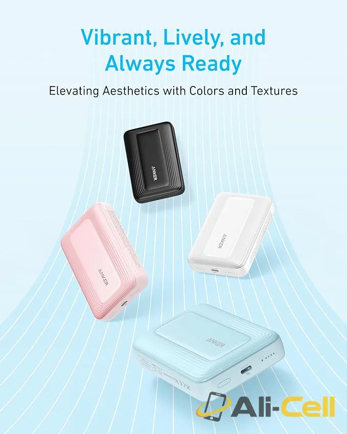 Anker Zolo Magnetic Power Bank (10K, 30W) (Pink) — 7