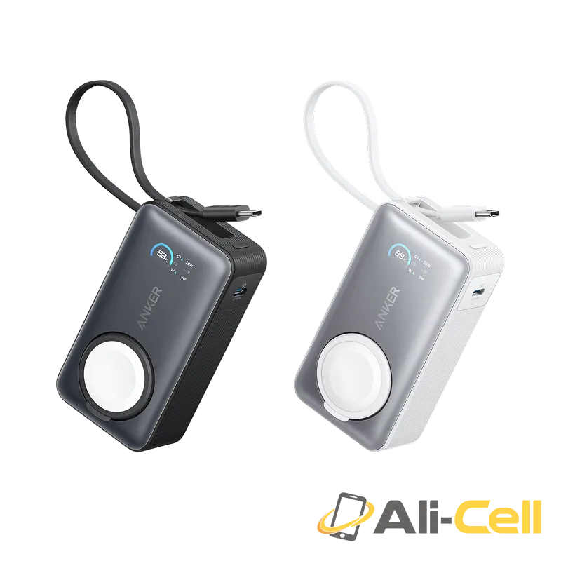 2 × Anker MagGo Power Bank (10K, 35W, For Apple Watch)
