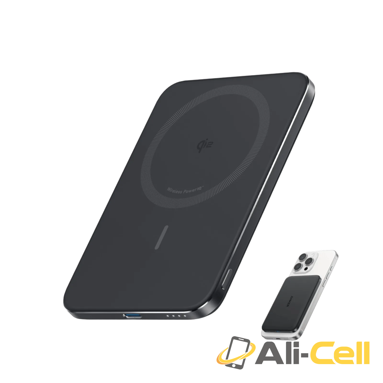 Anker MagGo Power Bank (5K, Ultra-Slim 122g, MagSafe)
