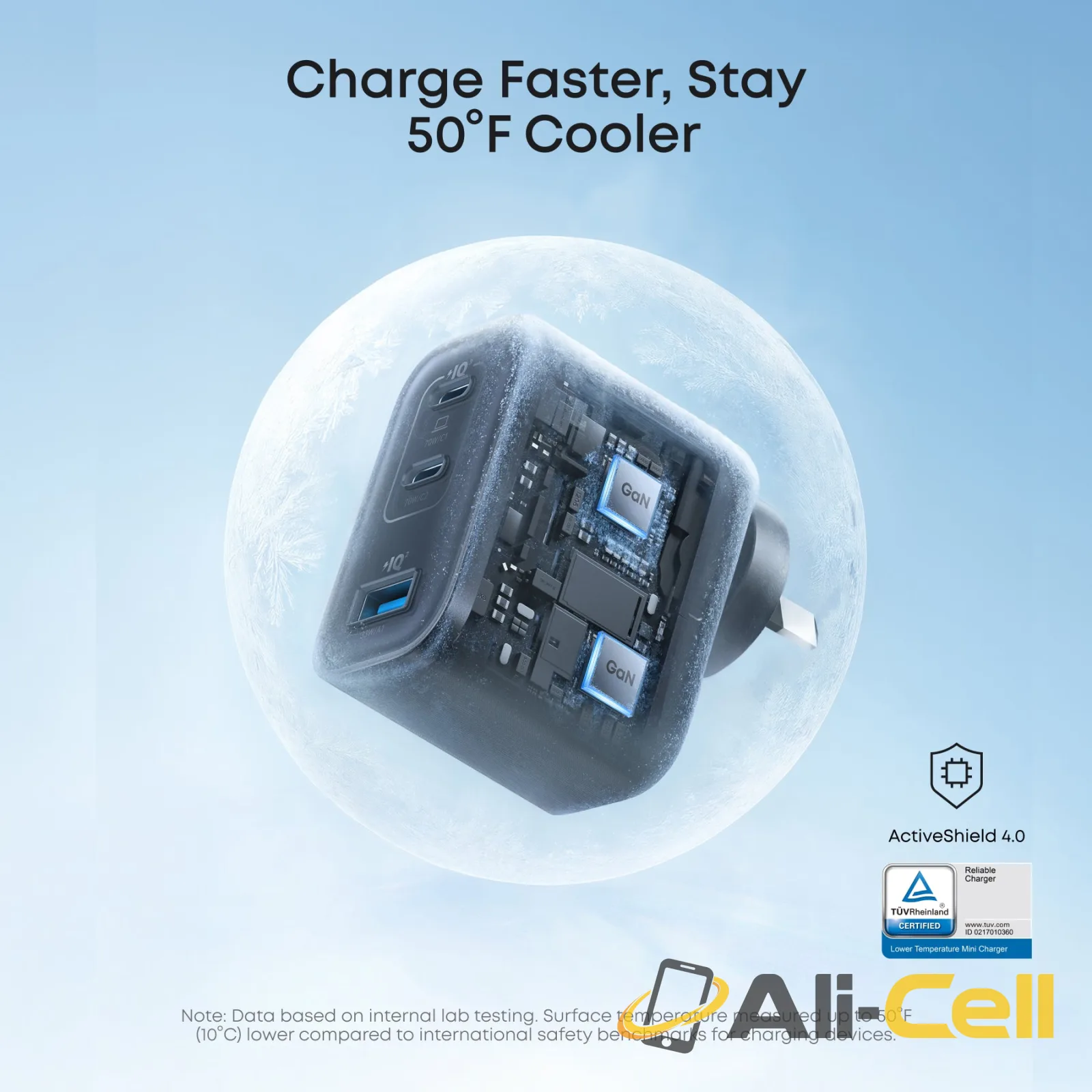 Anker Nano Charger (70W, 3 Ports) (White Bundle) — 5