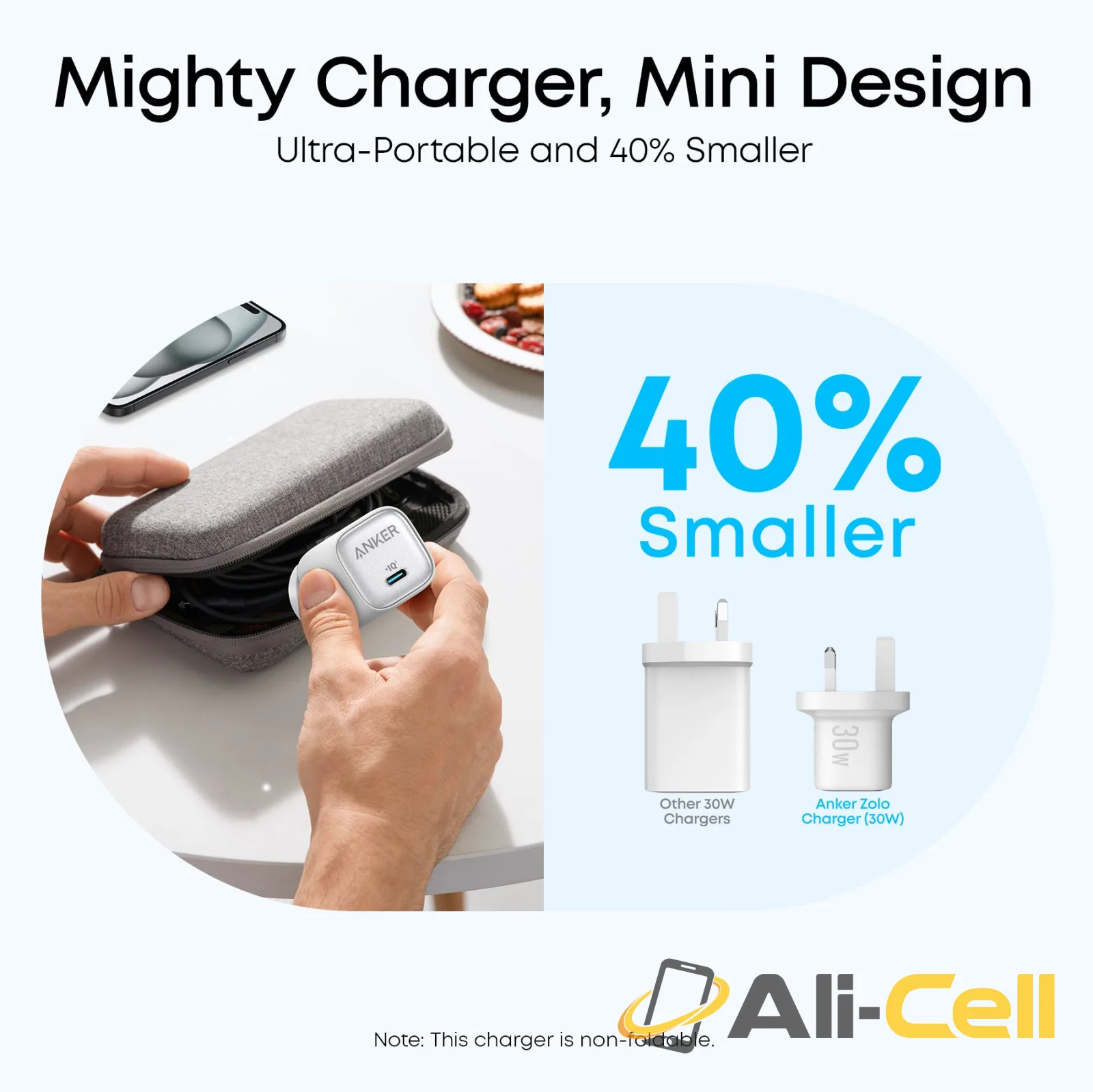 Anker Zolo 30W Compact Charger (USB-C, GaN) — 2