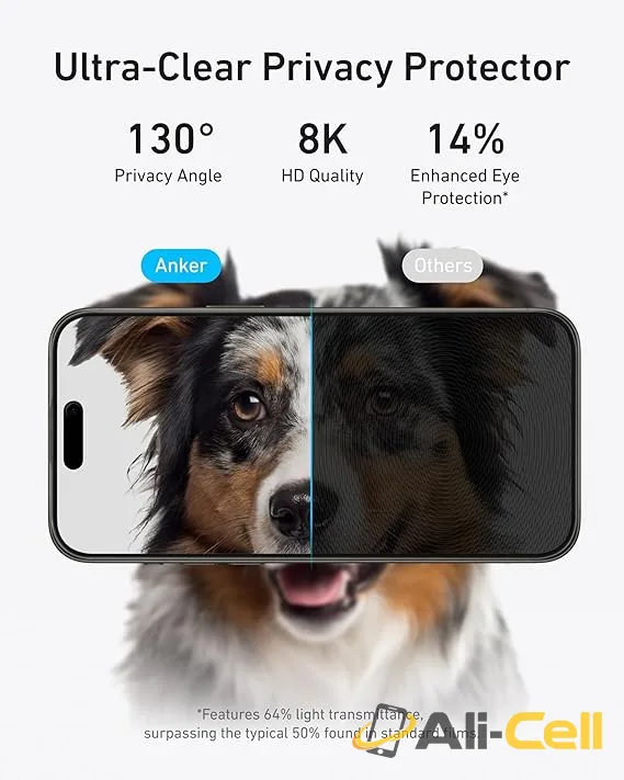 Anker Screen Protector for iPhone (HD Glass / iPhone 15 Plus) — 8