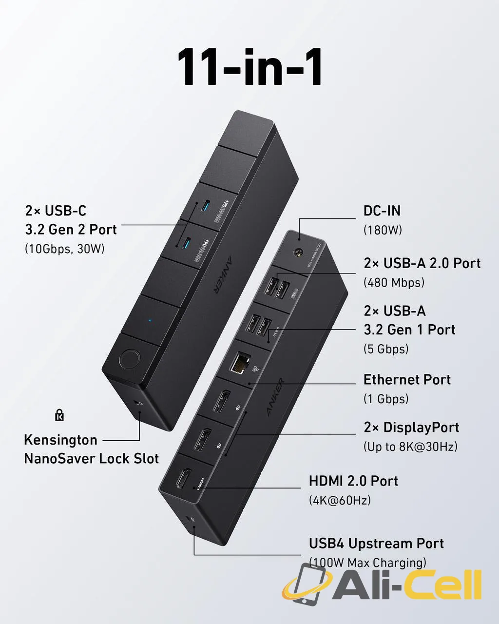 Anker 568 USB-C Docking Station (11-in-1, USB4) — 2