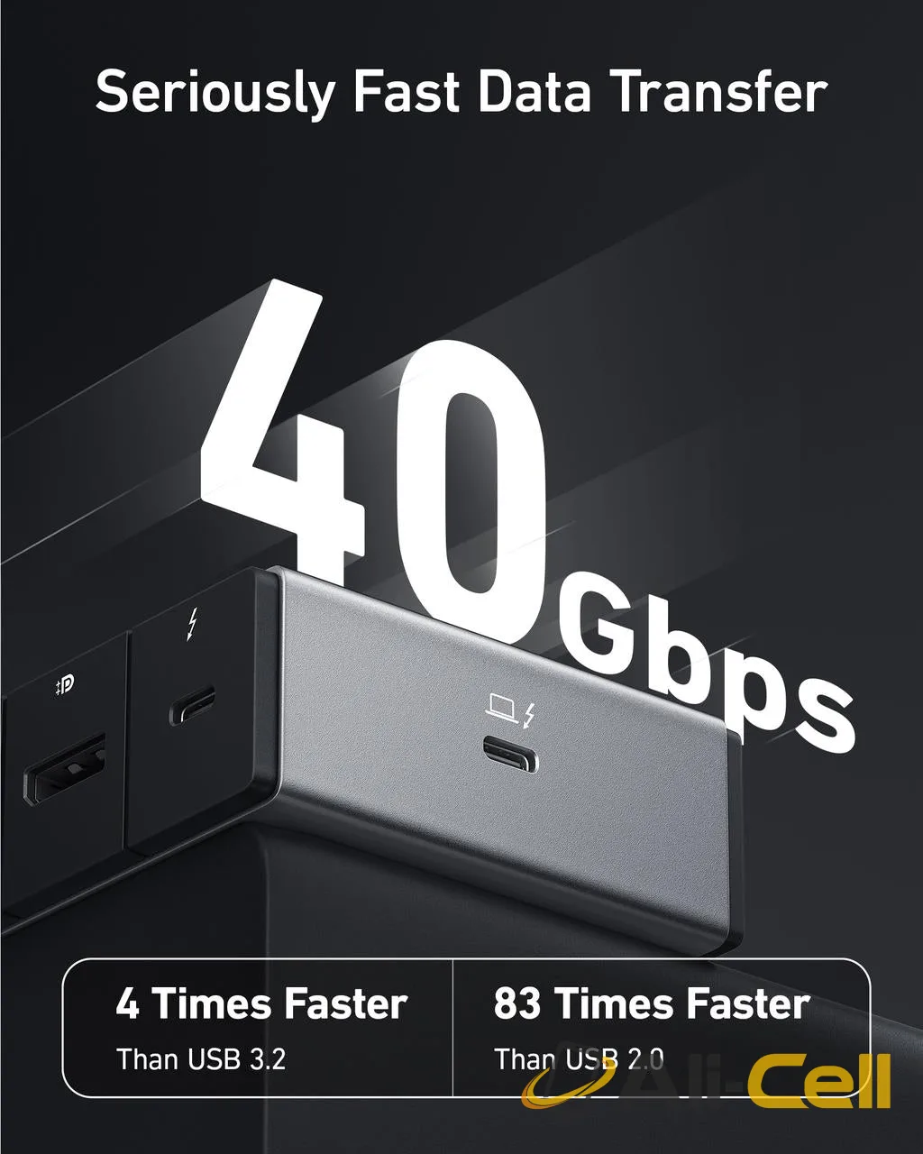Anker 778 Thunderbolt Docking Station (12-in-1, Thunderbolt 4) — 3