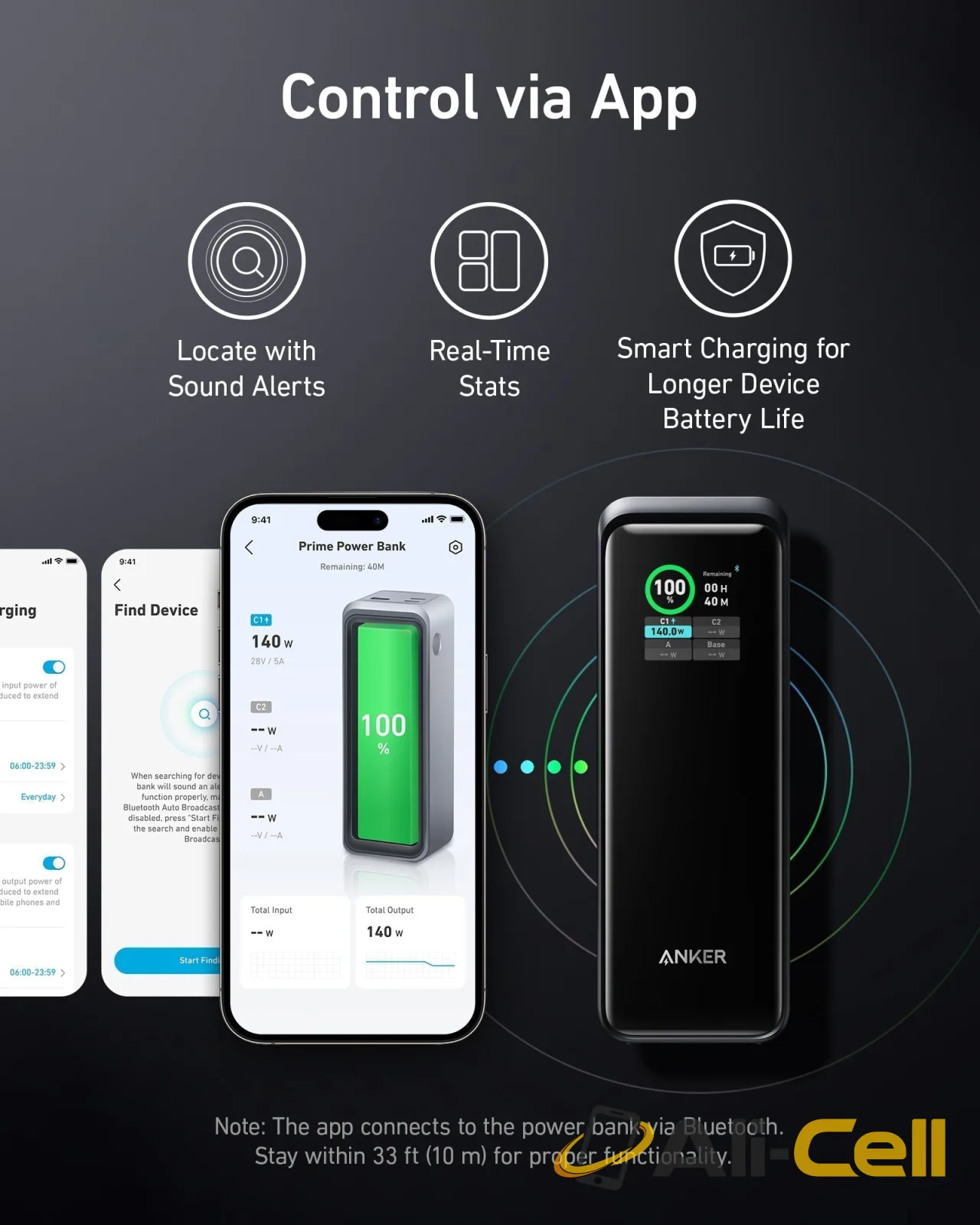 Anker Prime 27,650mAh Power Bank (250W) and Anker 765 USB-C to USB-C Cable (140W, 91cm) — 4