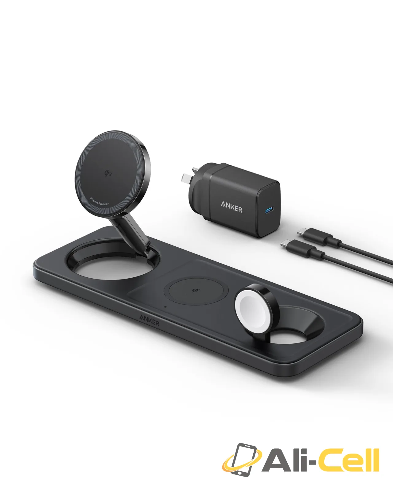 Anker MagGo Wireless Charging Station (3-in-1 Pad) and Anker MagGo Power Bank (10K) — 3