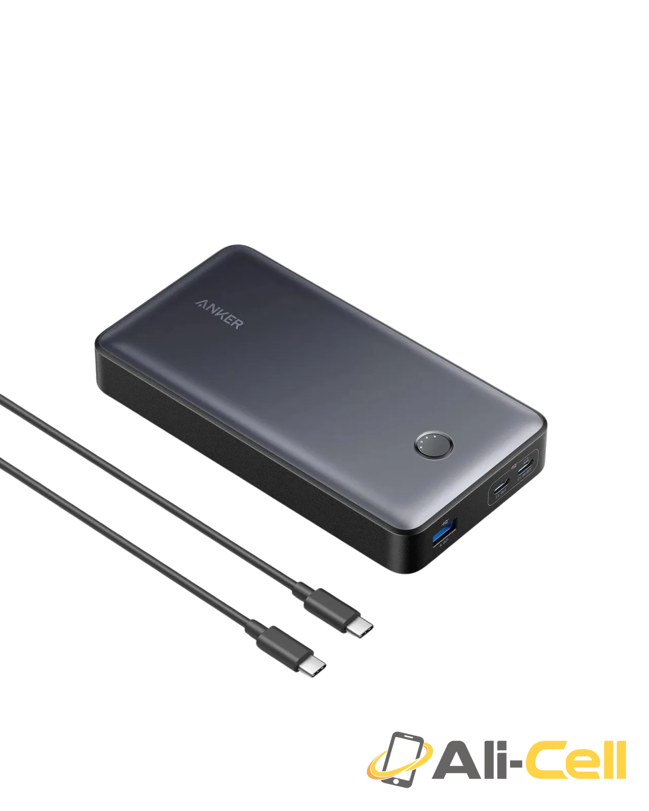 Anker 537 Power Bank (PowerCore 24K for Laptop) (White) — 2