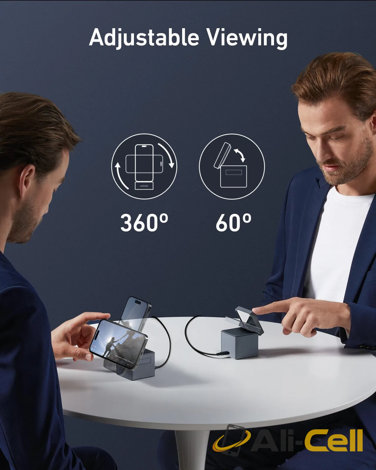 Anker 3-in-1 Cube with MagSafe and Anker 735 Charger (GaNPrime 65W) — 7