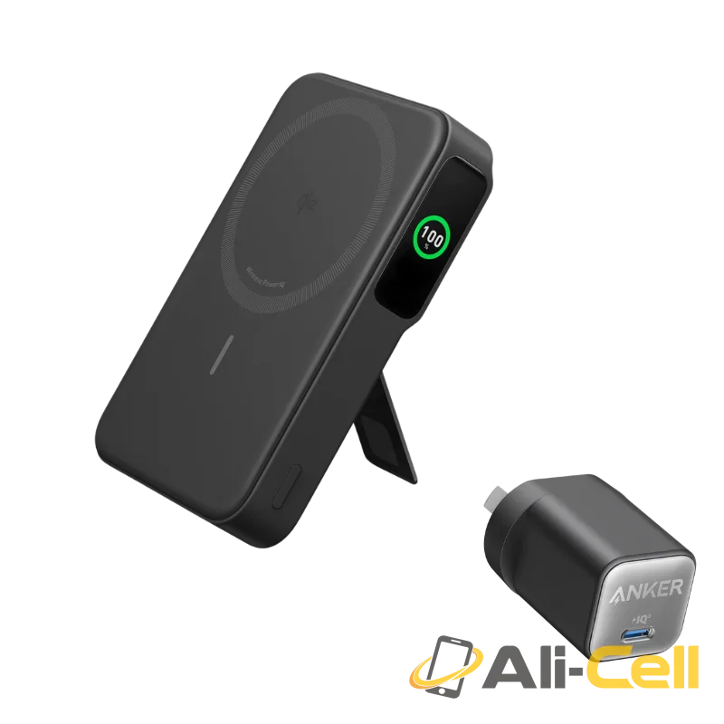 Anker MagGo Power Bank (10K) and Anker 511 Charger (Nano 3, 30W) (White) — 2